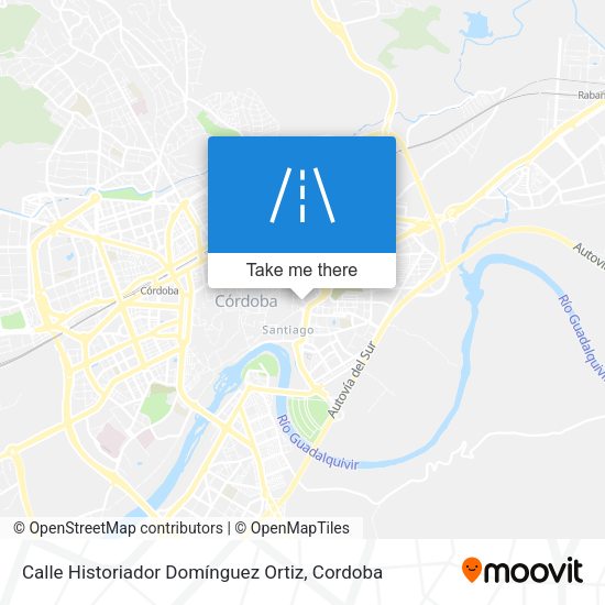 Calle Historiador Domínguez Ortiz map