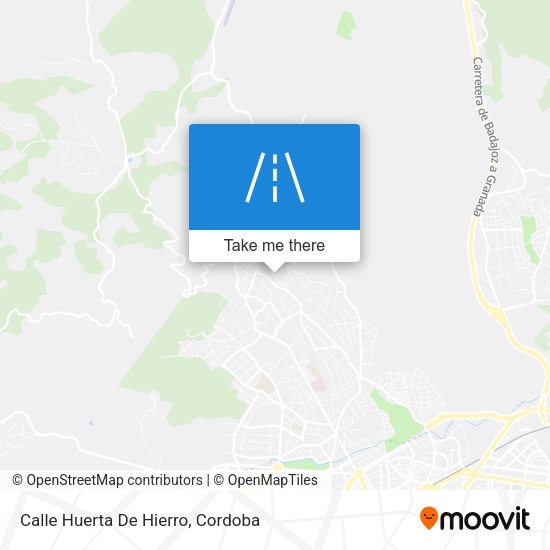 Calle Huerta De Hierro map