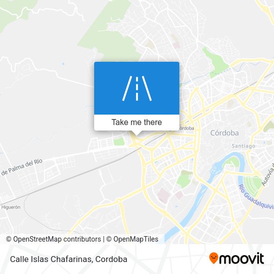 Calle Islas Chafarinas map