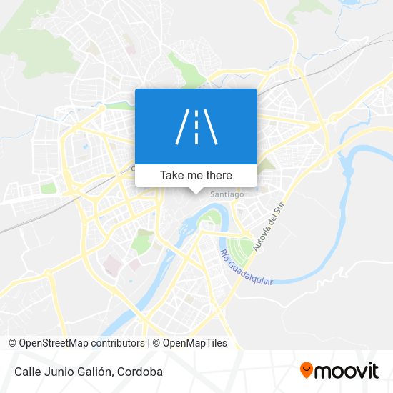 Calle Junio Galión map