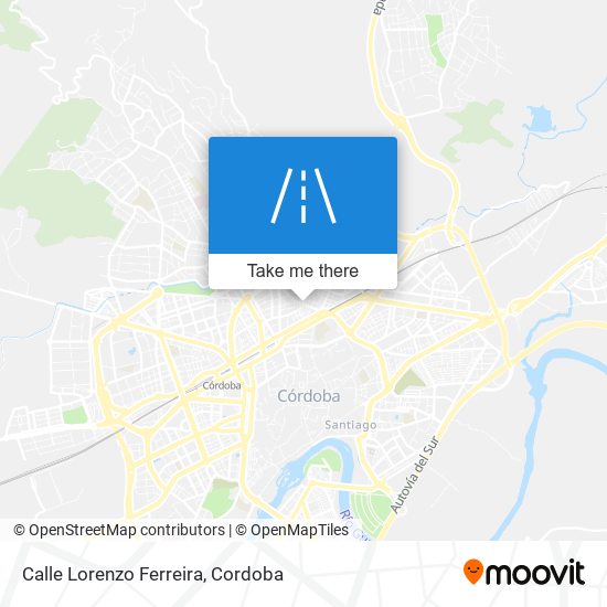 mapa Calle Lorenzo Ferreira