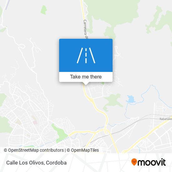 Calle Los Olivos map