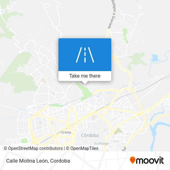 Calle Molina León map
