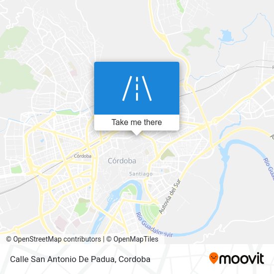 Calle San Antonio De Padua map