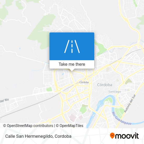 Calle San Hermenegildo map
