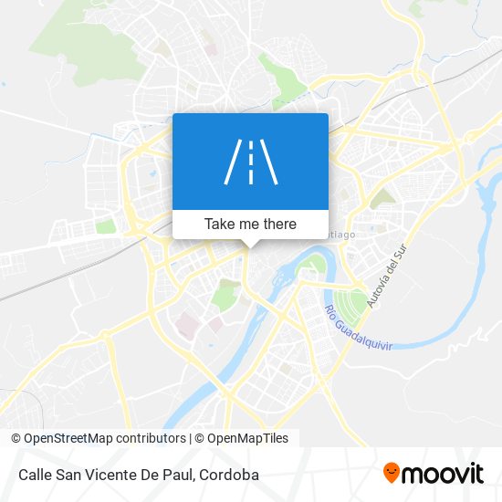 Calle San Vicente De Paul map