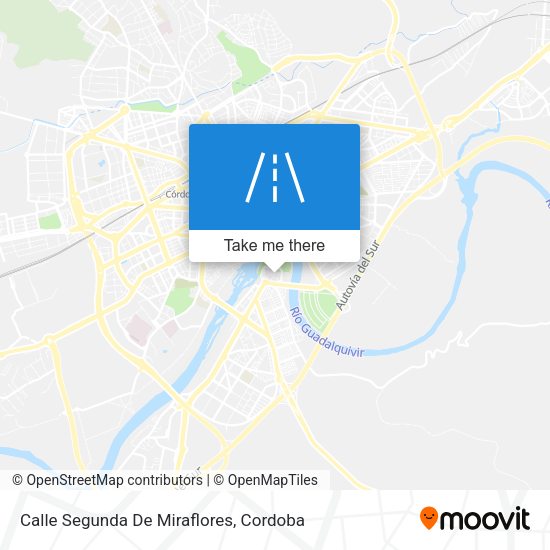 Calle Segunda De Miraflores map