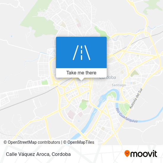 Calle Váquez Aroca map
