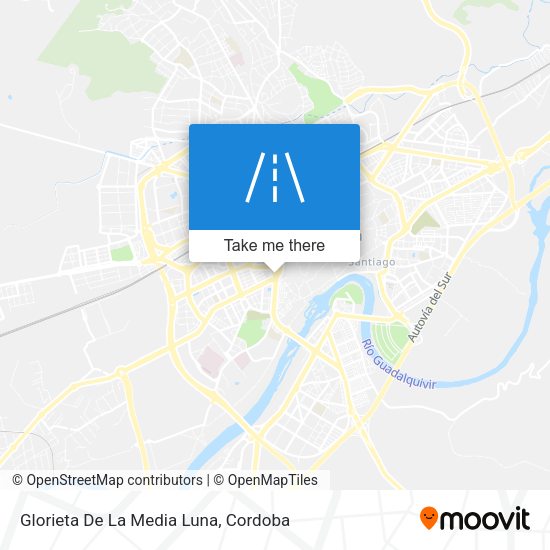Glorieta De La Media Luna map