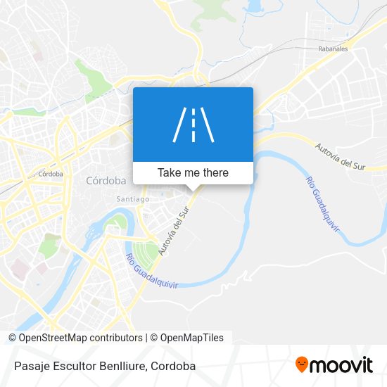 Pasaje Escultor Benlliure map