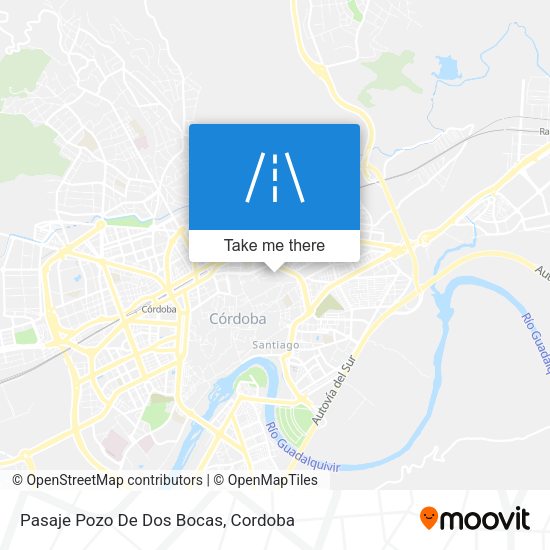 Pasaje Pozo De Dos Bocas map