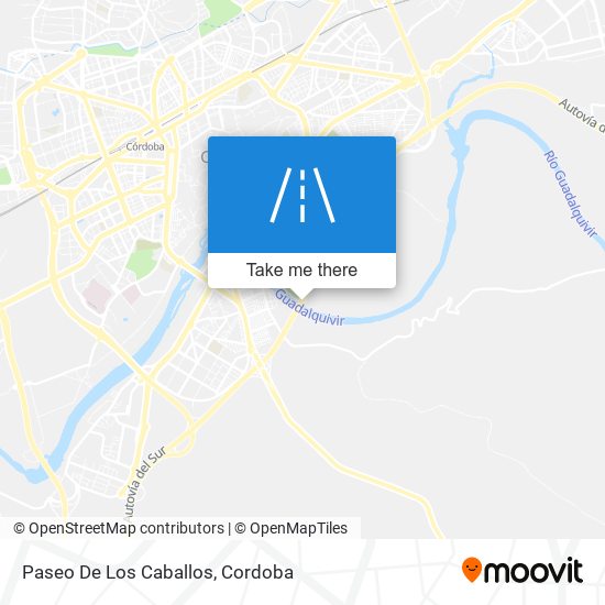 Paseo De Los Caballos map