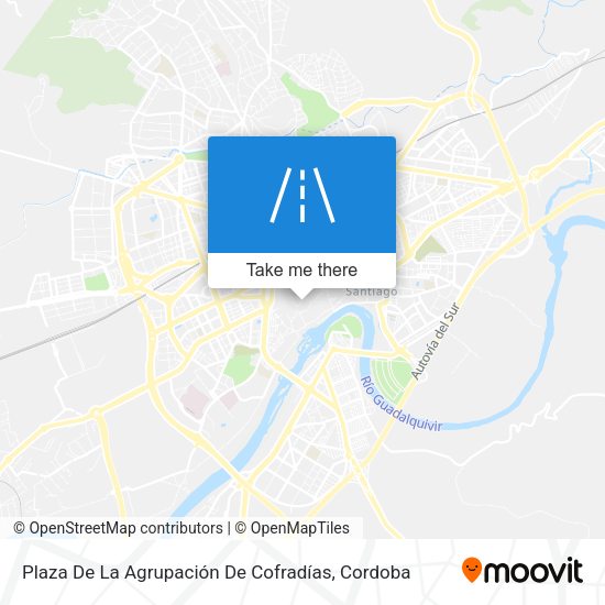 Plaza De La Agrupación De Cofradías map