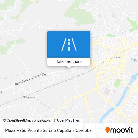 Plaza Patio Vicente Sereno Capellán map