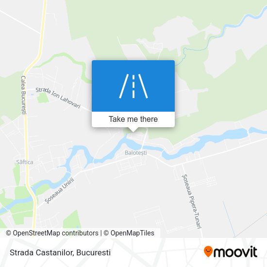 Strada Castanilor map