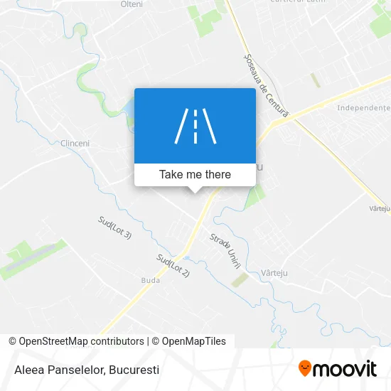 Aleea Panselelor map