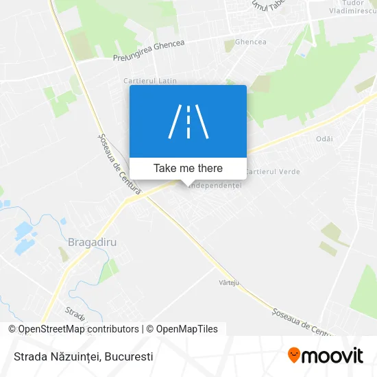 Strada Năzuinței map