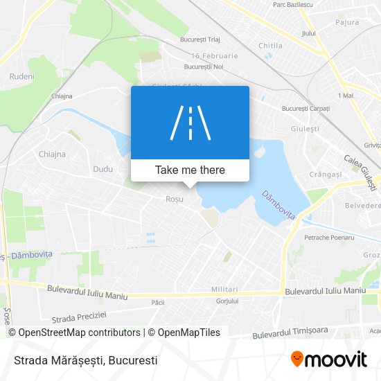 Strada Mărășești map