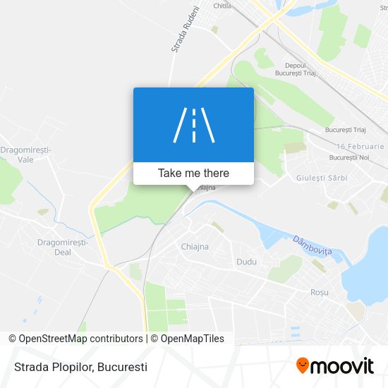 Strada Plopilor map
