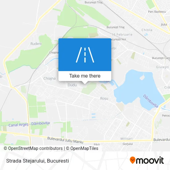 Strada Stejarului map
