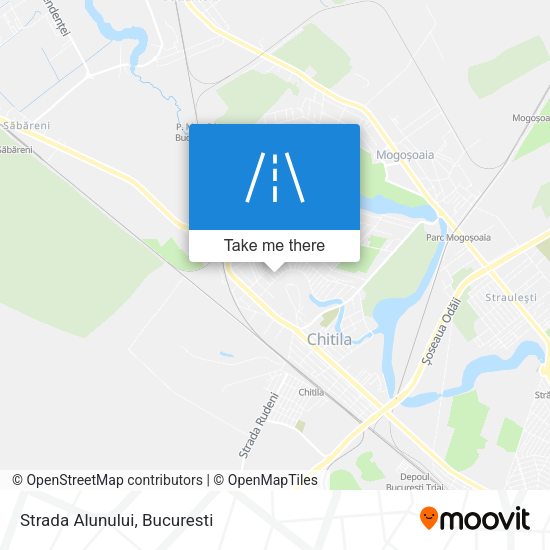 Strada Alunului map