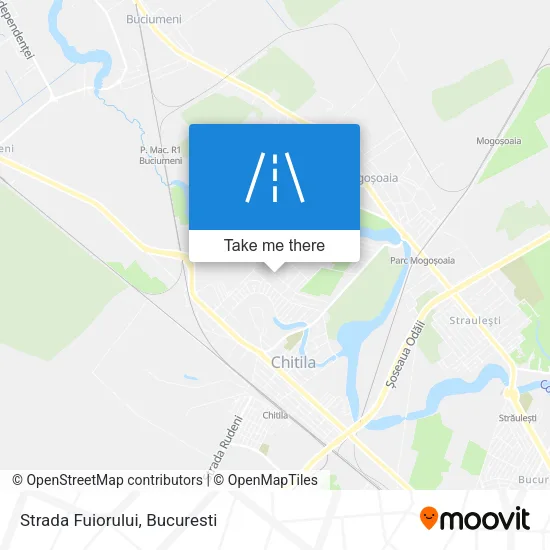 Strada Fuiorului map