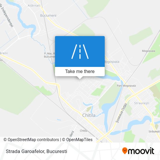 Strada Garoafelor map