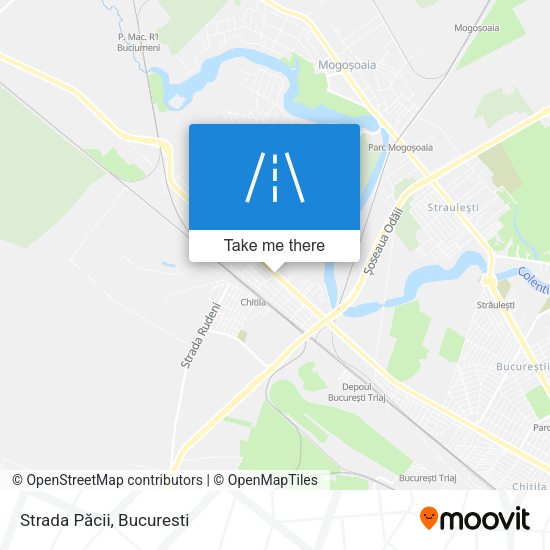 Strada Păcii map