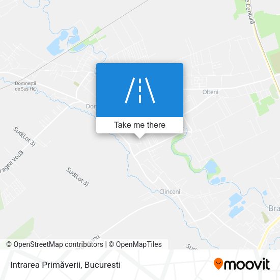 Intrarea Primăverii map