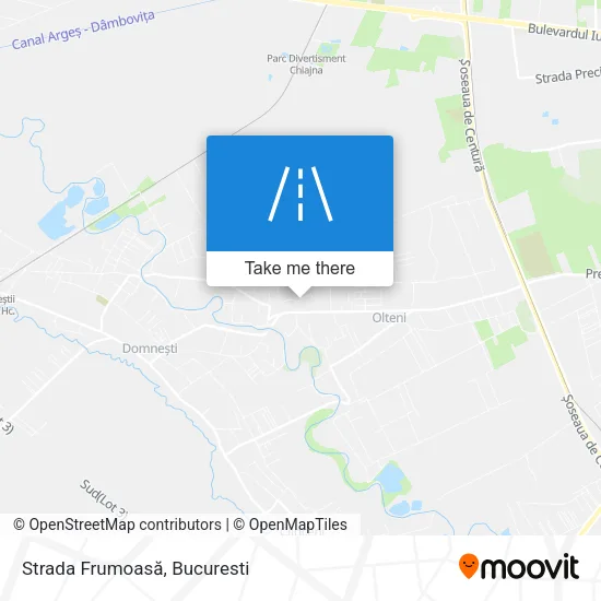 Strada Frumoasă map