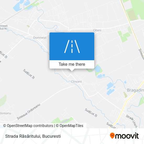 Strada Răsăritului map