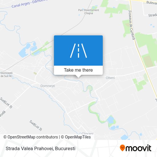 Strada Valea Prahovei map