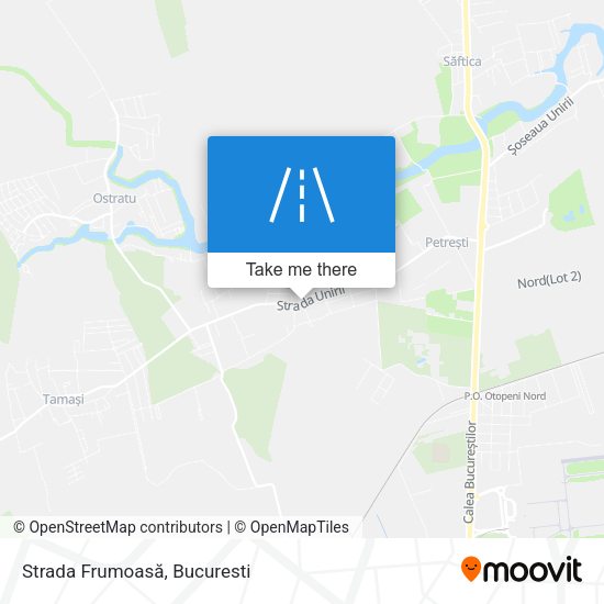 Strada Frumoasă map