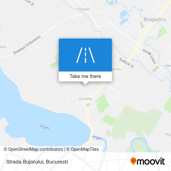 Strada Bujorului map