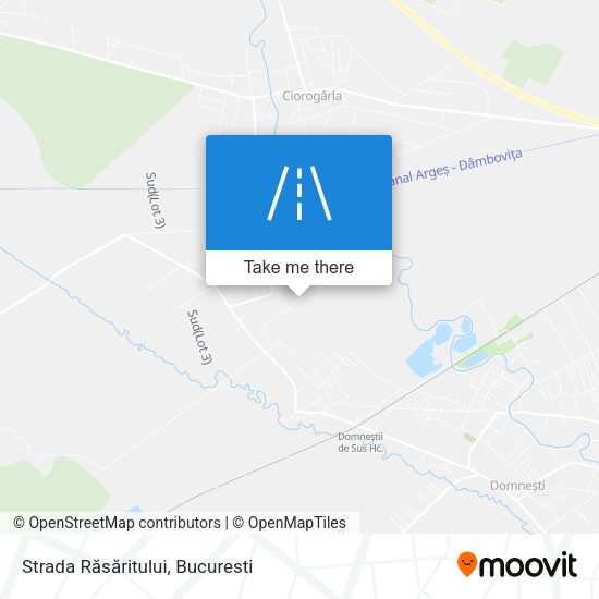 Strada Răsăritului map