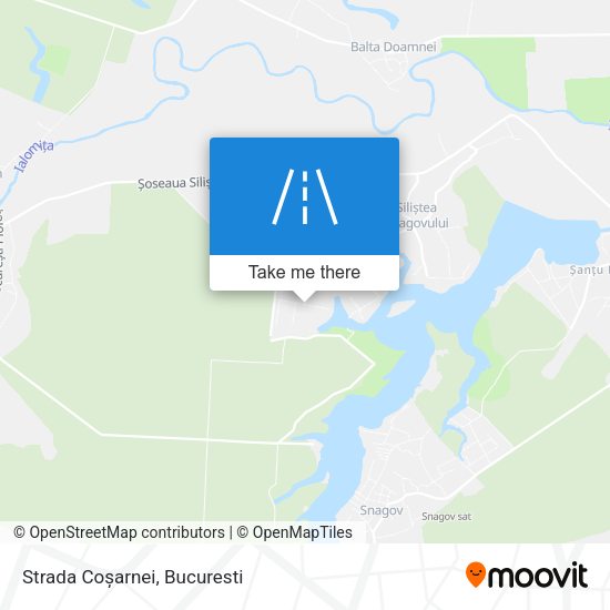 Strada Coșarnei map