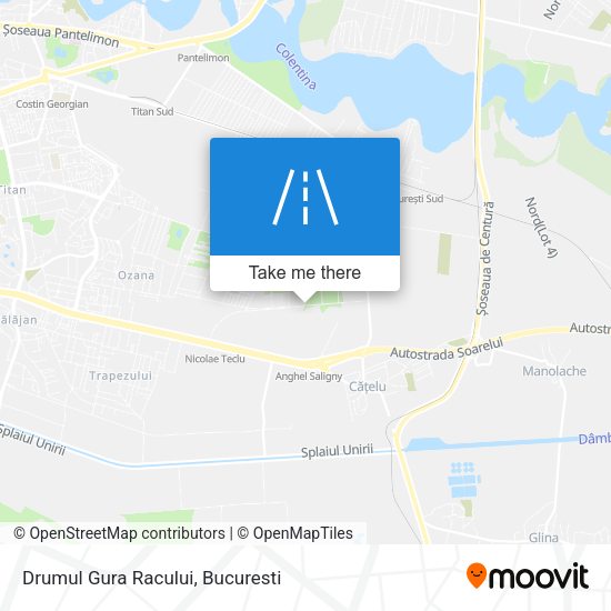 Drumul Gura Racului map
