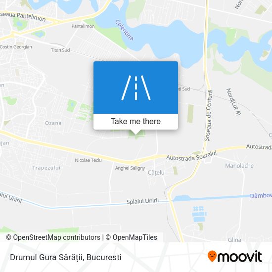 Drumul Gura Sărății map