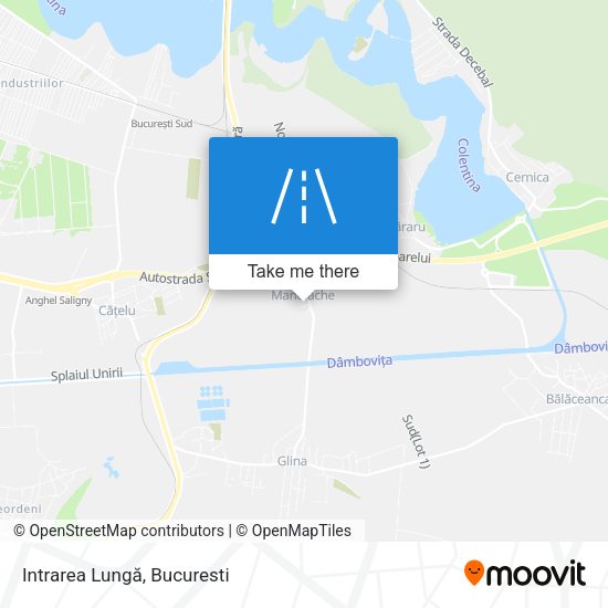 Intrarea Lungă map