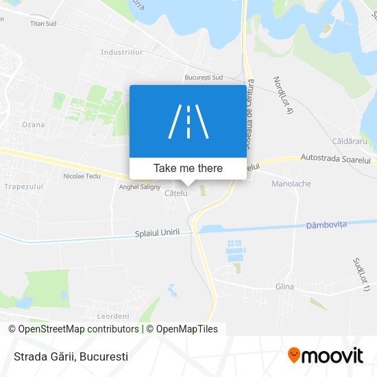 Strada Gării map