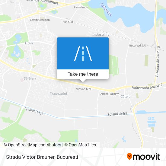 Strada Victor Brauner map
