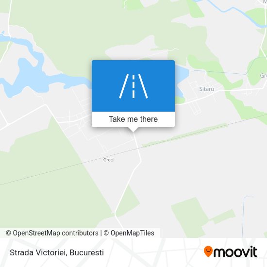 Strada Victoriei map