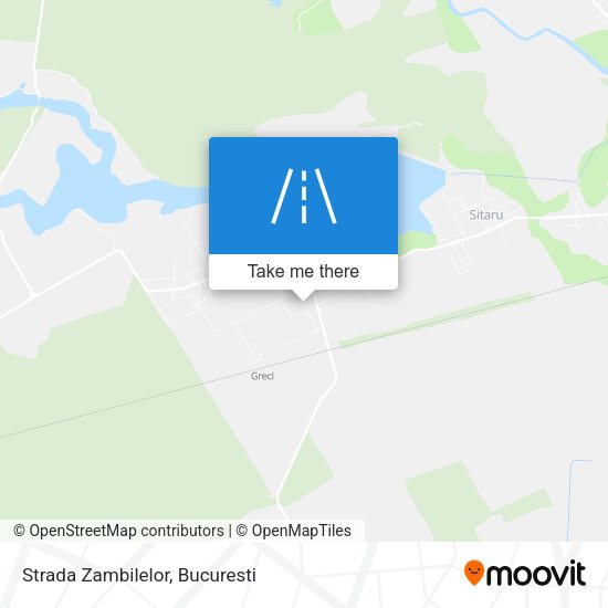 Strada Zambilelor map