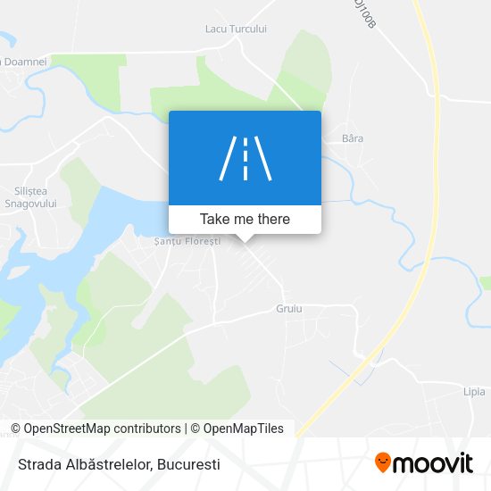 Strada Albăstrelelor map