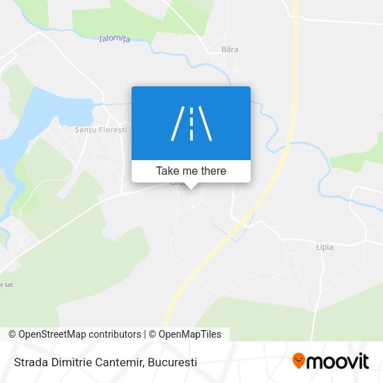 Strada Dimitrie Cantemir map