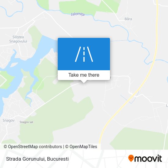 Strada Gorunului map