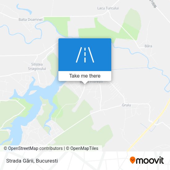 Strada Gării map