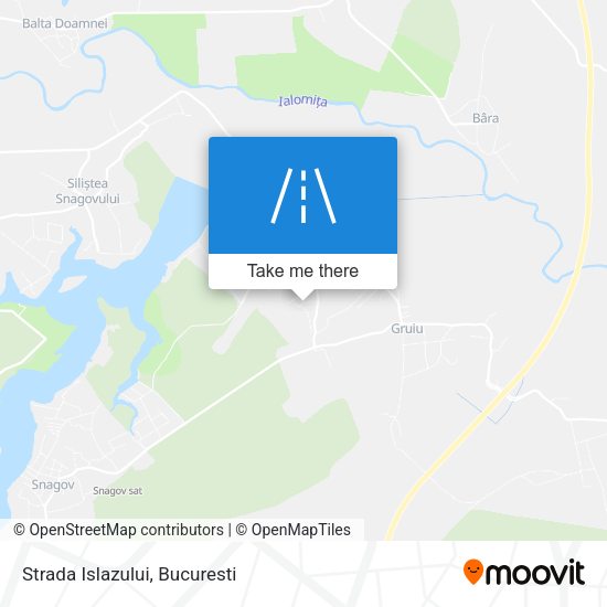 Strada Islazului map