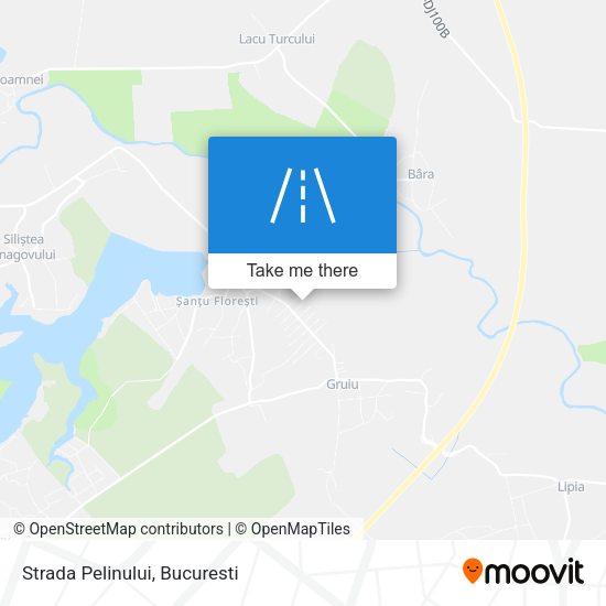 Strada Pelinului map