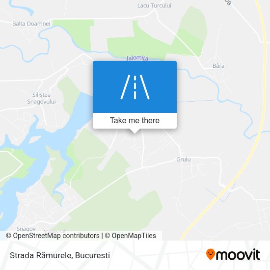 Strada Rămurele map